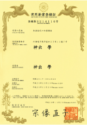 木造住宅の外壁構造 【登録第3214116号】