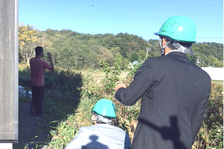震度6強 むかわ豊城Ｍ様邸検査 及び近況報告