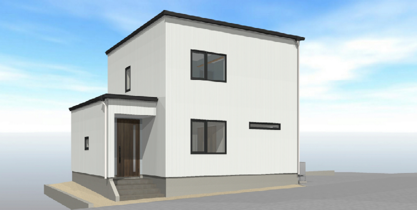 千歳市Ｏ様邸『スタイリッシュな見た目の家事らく回遊動線のお家』